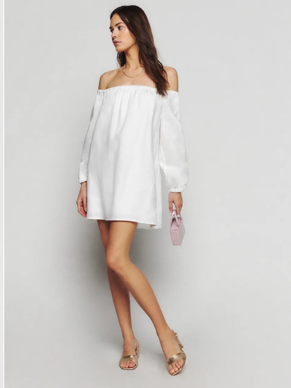 Reformation Andi Linen Dress